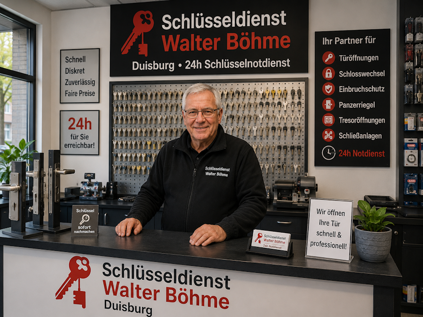 Schlüsseldienst Duisburg – Kompetente Hilfe bei Schloss- und Türproblemen