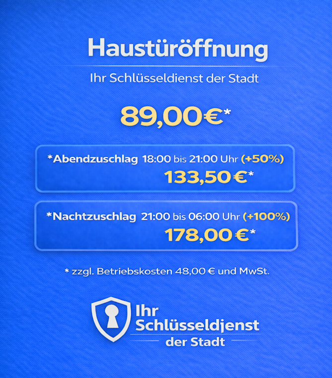 Schlüsseldienst in Duisburg Bissingheim für eine Haustüröffnung